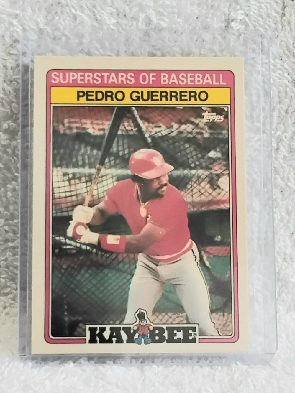 5/$20 Mint 1989 Topps/Kay Bee Pedro Guerrero Superstars of... MLB Card 16!!